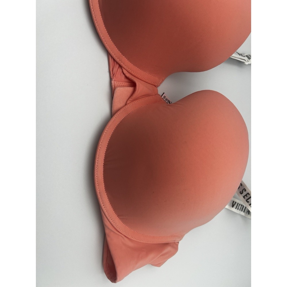 Victoria's Secret peach Demi Underwire Lightly Lined T-shirt Bra Size 36D - Picture 4 of 12